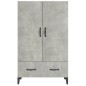 vidaXL Highboard Betongrau 70x31x115 cm Holzwerkstoff vidaXL Highboard Betongrau 70x31x115 cm Holzwerkstoff