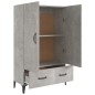vidaXL Highboard Betongrau 70x31x115 cm Holzwerkstoff vidaXL Highboard Betongrau 70x31x115 cm Holzwerkstoff