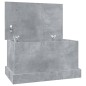 vidaXL Truhe Betongrau 50x30x28 cm Holzwerkstoff vidaXL Truhe Betongrau 50x30x28 cm Holzwerkstoff