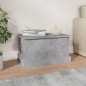 vidaXL Truhe Betongrau 50x30x28 cm Holzwerkstoff vidaXL Truhe Betongrau 50x30x28 cm Holzwerkstoff
