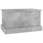 vidaXL Truhe Betongrau 50x30x28 cm Holzwerkstoff vidaXL Truhe Betongrau 50x30x28 cm Holzwerkstoff