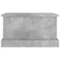 vidaXL Truhe Betongrau 50x30x28 cm Holzwerkstoff vidaXL Truhe Betongrau 50x30x28 cm Holzwerkstoff