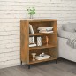 vidaXL Sideboard Räuchereiche 69,5x32,5x90 cm Holzwerkstoff vidaXL Sideboard Räuchereiche 69,5x32,5x90 cm Holzwerkstoff