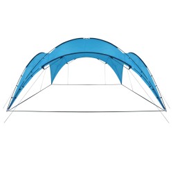 vidaXL Kuppelpavillon 450x450x265 cm Hellblau