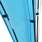 vidaXL Kuppelpavillon 450x450x265 cm Hellblau vidaXL Kuppelpavillon 450x450x265 cm Hellblau