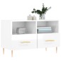 vidaXL TV-Schrank Hochglanz-Weiß 80x36x50 cm Holzwerkstoff vidaXL TV-Schrank Hochglanz-Weiß 80x36x50 cm Holzwerkstoff
