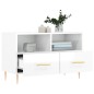 vidaXL TV-Schrank Hochglanz-Weiß 80x36x50 cm Holzwerkstoff vidaXL TV-Schrank Hochglanz-Weiß 80x36x50 cm Holzwerkstoff