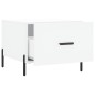 vidaXL Couchtische 2 Stk. Weiß 50x50x40 cm Holzwerkstoff vidaXL Couchtische 2 Stk. Weiß 50x50x40 cm Holzwerkstoff