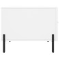 vidaXL Couchtische 2 Stk. Weiß 50x50x40 cm Holzwerkstoff vidaXL Couchtische 2 Stk. Weiß 50x50x40 cm Holzwerkstoff
