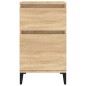 vidaXL Nachttisch Sonoma-Eiche 40x35x70 cm vidaXL Nachttisch Sonoma-Eiche 40x35x70 cm