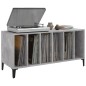 vidaXL Plattenschrank Betongrau 100x38x48 cm Holzwerkstoff vidaXL Plattenschrank Betongrau 100x38x48 cm Holzwerkstoff