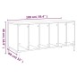 vidaXL Plattenschrank Betongrau 100x38x48 cm Holzwerkstoff vidaXL Plattenschrank Betongrau 100x38x48 cm Holzwerkstoff