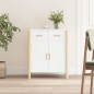 vidaXL Sideboard Weiß 62x38x75 cm Holzwerkstoff vidaXL Sideboard Weiß 62x38x75 cm Holzwerkstoff