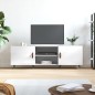 vidaXL TV-Schrank Hochglanz-Weiß 150x30x50 cm Holzwerkstoff vidaXL TV-Schrank Hochglanz-Weiß 150x30x50 cm Holzwerkstoff