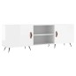 vidaXL TV-Schrank Hochglanz-Weiß 150x30x50 cm Holzwerkstoff vidaXL TV-Schrank Hochglanz-Weiß 150x30x50 cm Holzwerkstoff