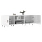 vidaXL TV-Schrank Hochglanz-Weiß 150x30x50 cm Holzwerkstoff vidaXL TV-Schrank Hochglanz-Weiß 150x30x50 cm Holzwerkstoff