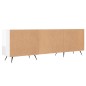 vidaXL TV-Schrank Hochglanz-Weiß 150x30x50 cm Holzwerkstoff vidaXL TV-Schrank Hochglanz-Weiß 150x30x50 cm Holzwerkstoff