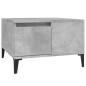 vidaXL Couchtisch Betongrau 55x55x36,5 cm Holzwerkstoff vidaXL Couchtisch Betongrau 55x55x36,5 cm Holzwerkstoff