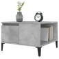 vidaXL Couchtisch Betongrau 55x55x36,5 cm Holzwerkstoff vidaXL Couchtisch Betongrau 55x55x36,5 cm Holzwerkstoff