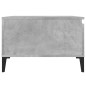 vidaXL Couchtisch Betongrau 55x55x36,5 cm Holzwerkstoff vidaXL Couchtisch Betongrau 55x55x36,5 cm Holzwerkstoff