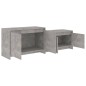 vidaXL TV-Schrank Betongrau 146,5x35x50 cm Holzwerkstoff vidaXL TV-Schrank Betongrau 146,5x35x50 cm Holzwerkstoff