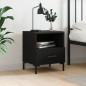 vidaXL Nachttisch Schwarz 40x35x47,5 cm Holzwerkstoff vidaXL Nachttisch Schwarz 40x35x47,5 cm Holzwerkstoff