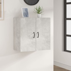 vidaXL Wandschrank Betongrau 60x31x60 cm Holzwerkstoff
