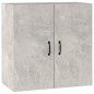 vidaXL Wandschrank Betongrau 60x31x60 cm Holzwerkstoff vidaXL Wandschrank Betongrau 60x31x60 cm Holzwerkstoff
