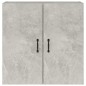 vidaXL Wandschrank Betongrau 60x31x60 cm Holzwerkstoff vidaXL Wandschrank Betongrau 60x31x60 cm Holzwerkstoff