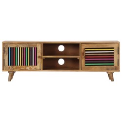 vidaXL TV-Schrank 120x30x40 cm Massivholz Mango