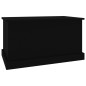 vidaXL Truhe Schwarz 70x40x38 cm Holzwerkstoff vidaXL Truhe Schwarz 70x40x38 cm Holzwerkstoff
