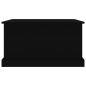 vidaXL Truhe Schwarz 70x40x38 cm Holzwerkstoff vidaXL Truhe Schwarz 70x40x38 cm Holzwerkstoff