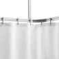 Sealskin Duschvorhangschienen-Set Easy-Roll Matt Aluminium Sealskin Duschvorhangschienen-Set Easy-Roll Matt Aluminium