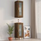 vidaXL Hängeschrank Braun Eichen-Optik 34,5x34x90 cm vidaXL Hängeschrank Braun Eichen-Optik 34,5x34x90 cm