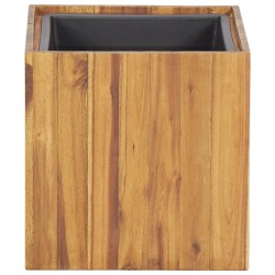 vidaXL Garten-Hochbeet 33,5×33,5×33,5 cm Massivholz Akazie