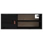 vidaXL Wandschränke 2 Stk. Schwarz 80x30x30 cm Massivholz Kiefer vidaXL Wandschränke 2 Stk. Schwarz 80x30x30 cm Massivholz Kiefer