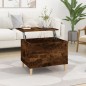 vidaXL Couchtisch Räuchereiche 60x44,5x45 cm Holzwerkstoff vidaXL Couchtisch Räuchereiche 60x44,5x45 cm Holzwerkstoff