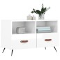 vidaXL TV-Schrank Hochglanz-Weiß 80x36x50 cm Holzwerkstoff vidaXL TV-Schrank Hochglanz-Weiß 80x36x50 cm Holzwerkstoff