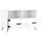 vidaXL TV-Schrank Hochglanz-Weiß 80x36x50 cm Holzwerkstoff vidaXL TV-Schrank Hochglanz-Weiß 80x36x50 cm Holzwerkstoff