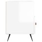 vidaXL TV-Schrank Hochglanz-Weiß 80x36x50 cm Holzwerkstoff vidaXL TV-Schrank Hochglanz-Weiß 80x36x50 cm Holzwerkstoff