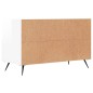 vidaXL TV-Schrank Hochglanz-Weiß 80x36x50 cm Holzwerkstoff vidaXL TV-Schrank Hochglanz-Weiß 80x36x50 cm Holzwerkstoff