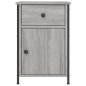 vidaXL Nachttische 2 Stk. Grau Sonoma 40x42x60 cm Holzwerkstoff vidaXL Nachttische 2 Stk. Grau Sonoma 40x42x60 cm Holzwerkstoff