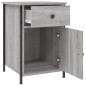 vidaXL Nachttische 2 Stk. Grau Sonoma 40x42x60 cm Holzwerkstoff vidaXL Nachttische 2 Stk. Grau Sonoma 40x42x60 cm Holzwerkstoff