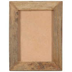 vidaXL Bilderrahmen 2 Stk. 30x40 cm Massives Altholz und Glas