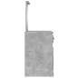 vidaXL Schminktisch mit Spiegel Betongrau 90x50x132,5 cm Holzwerkstoff vidaXL Schminktisch mit Spiegel Betongrau 90x50x132,5 cm Holzwerkstoff