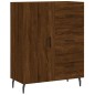 Highboard Braun Eichen-Optik 69,5x34x180 cm Holzwerkstoff Highboard Braun Eichen-Optik 69,5x34x180 cm Holzwerkstoff