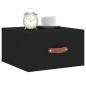 vidaXL Wand-Nachttische 2 Stk. Schwarz 35x35x20 cm vidaXL Wand-Nachttische 2 Stk. Schwarz 35x35x20 cm