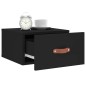 vidaXL Wand-Nachttische 2 Stk. Schwarz 35x35x20 cm vidaXL Wand-Nachttische 2 Stk. Schwarz 35x35x20 cm