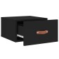 vidaXL Wand-Nachttische 2 Stk. Schwarz 35x35x20 cm vidaXL Wand-Nachttische 2 Stk. Schwarz 35x35x20 cm