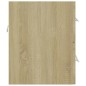 vidaXL Waschbeckenunterschrank Sonoma-Eiche 60x38,5x48cm Holzwerkstoff vidaXL Waschbeckenunterschrank Sonoma-Eiche 60x38,5x48cm Holzwerkstoff